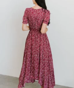 HAY Dresses Robyn Maxi Dress | Red Floral 14 HAY Dresses Robyn Maxi Dress | Red Floral
