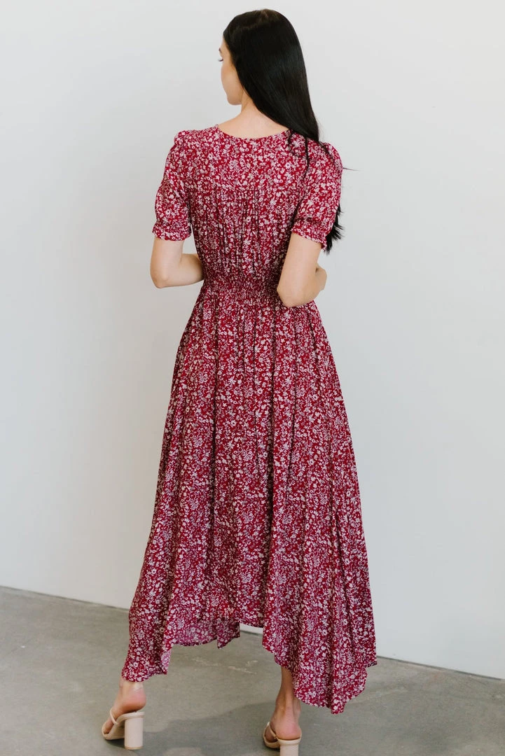 HAY Dresses Robyn Maxi Dress | Red Floral 7 HAY Dresses Robyn Maxi Dress | Red Floral
