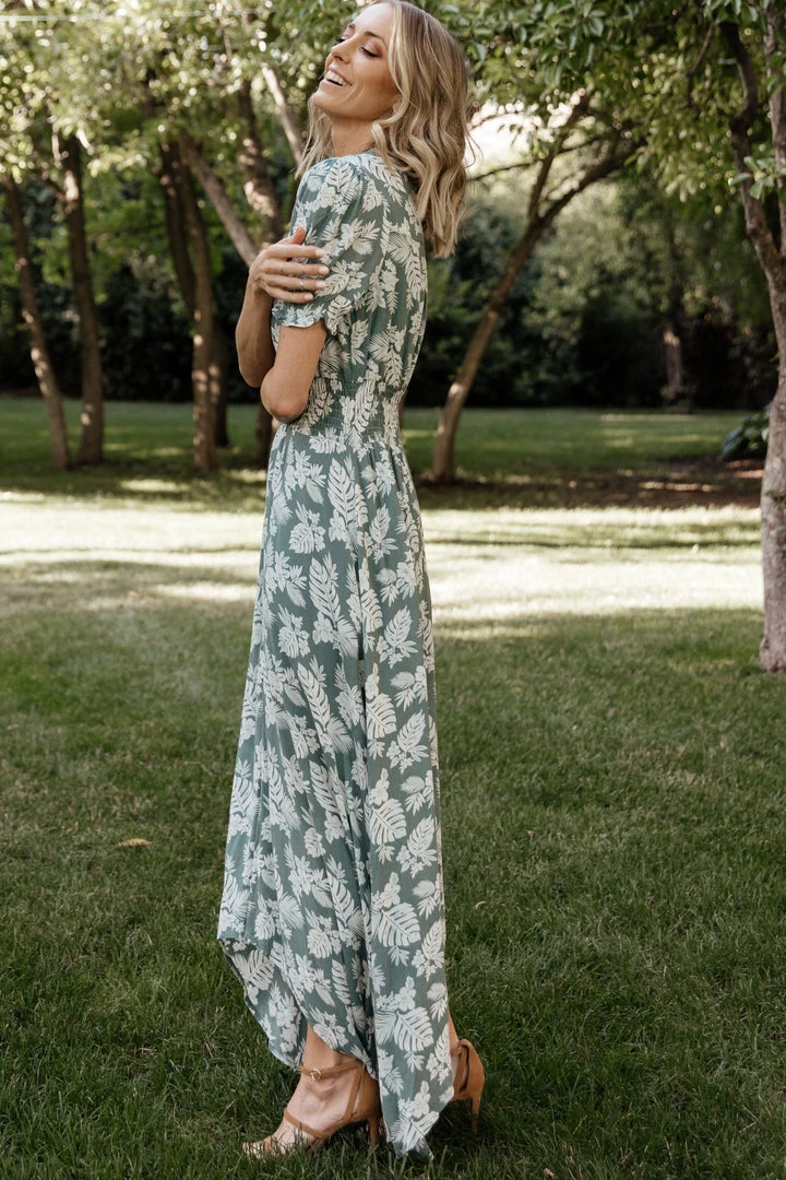 HAY Robyn Maxi Dress | Monstera + Palm Print Dresses 4 HAY Robyn Maxi Dress | Monstera + Palm Print Dresses