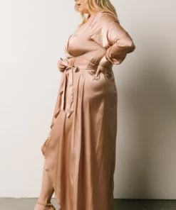 DD Rogue Tulip High Low Dress | Champagne