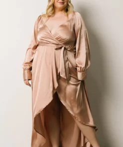 DD Rogue Tulip High Low Dress | Champagne