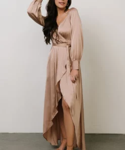 DD Rogue Tulip High Low Dress | Champagne