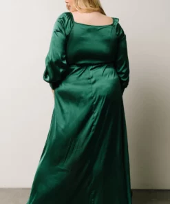 DD Rogue Tulip High Low Dress | Hunter Green 29 DD Rogue Tulip High Low Dress | Hunter Green