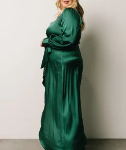 DD Rogue Tulip High Low Dress | Hunter Green 26 DD Rogue Tulip High Low Dress | Hunter Green