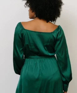 DD Rogue Tulip High Low Dress | Hunter Green 22 DD Rogue Tulip High Low Dress | Hunter Green