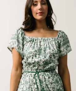 DD Dresses Rosemary Tassel Tie Maxi Dress | Green Floral 16 DD Dresses Rosemary Tassel Tie Maxi Dress | Green Floral