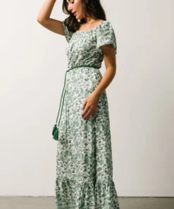 DD Dresses Rosemary Tassel Tie Maxi Dress | Green Floral 13 DD Dresses Rosemary Tassel Tie Maxi Dress | Green Floral