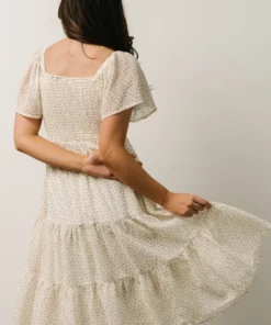 IL Rosette Tiered Dress | Ivory + Yellow Floral Dresses 12 IL Rosette Tiered Dress | Ivory + Yellow Floral Dresses