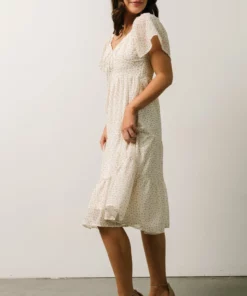 IL Rosette Tiered Dress | Ivory + Yellow Floral Dresses 10 IL Rosette Tiered Dress | Ivory + Yellow Floral Dresses