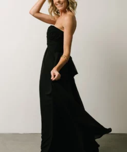 SL Ruth Strapless Convertible Gown | Black Dresses 19 SL Ruth Strapless Convertible Gown | Black Dresses
