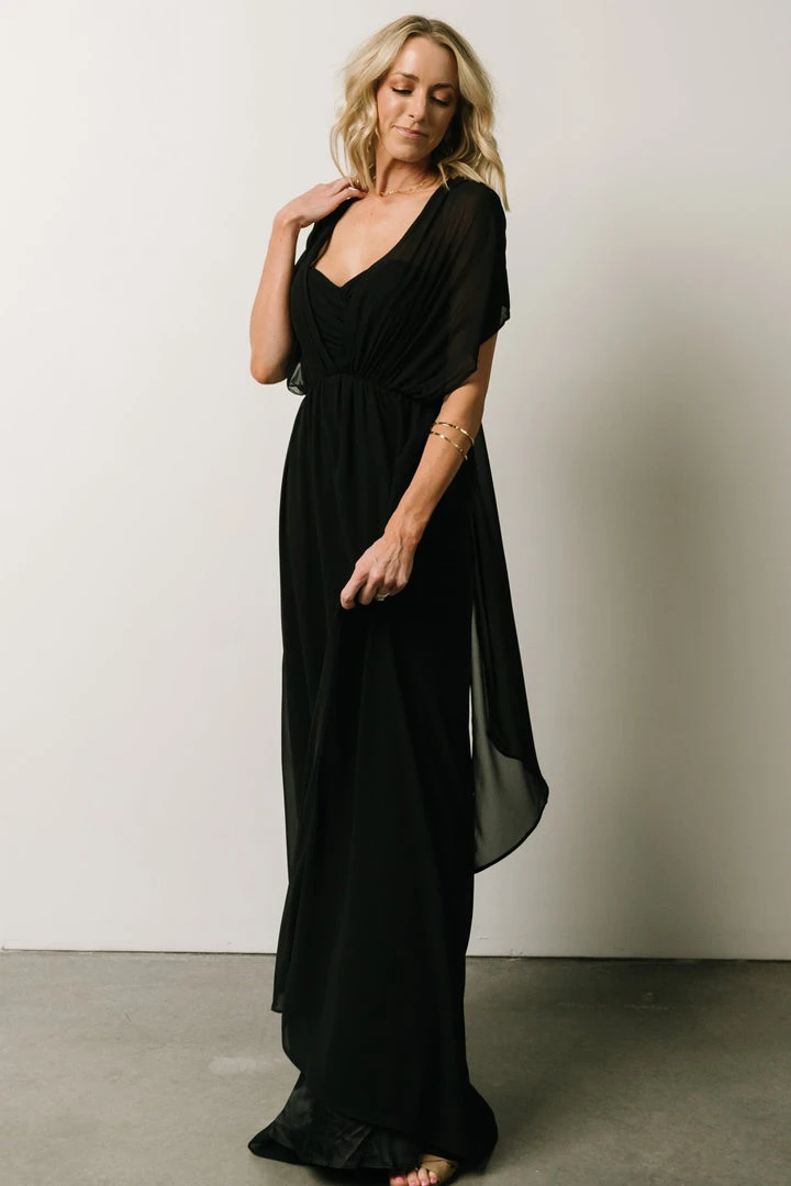 SL Ruth Strapless Convertible Gown | Black Dresses 13 SL Ruth Strapless Convertible Gown | Black Dresses