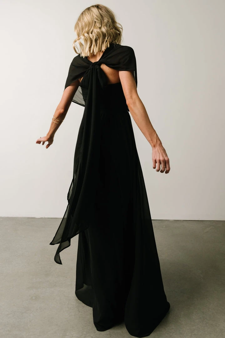 SL Ruth Strapless Convertible Gown | Black Dresses 12 SL Ruth Strapless Convertible Gown | Black Dresses