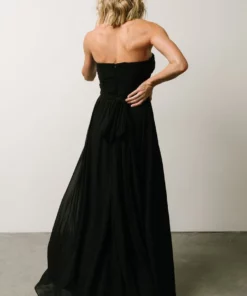 SL Ruth Strapless Convertible Gown | Black Dresses 21 SL Ruth Strapless Convertible Gown | Black Dresses