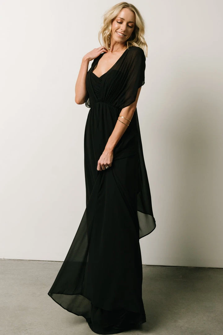 SL Ruth Strapless Convertible Gown | Black Dresses 3 SL Ruth Strapless Convertible Gown | Black Dresses