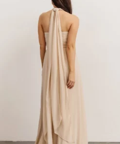 SL Ruth Strapless Convertible Gown | Natural 21 SL Ruth Strapless Convertible Gown | Natural