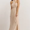 SL Ruth Strapless Convertible Gown | Natural