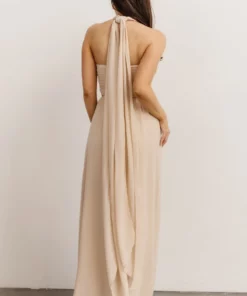 SL Ruth Strapless Convertible Gown | Natural 14 SL Ruth Strapless Convertible Gown | Natural