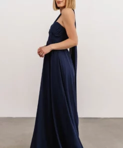 SL Ruth Strapless Convertible Gown | Navy Dresses 15 SL Ruth Strapless Convertible Gown | Navy Dresses