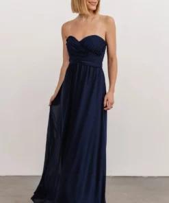 SL Ruth Strapless Convertible Gown | Navy Dresses 21 SL Ruth Strapless Convertible Gown | Navy Dresses