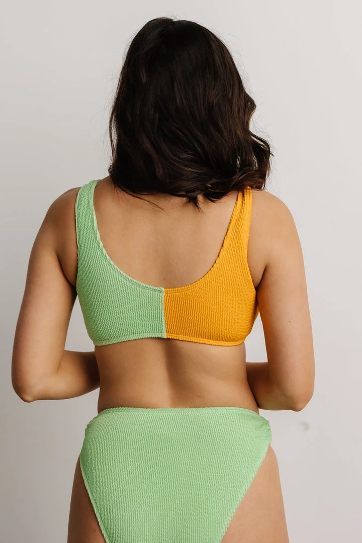 BJB Swim Salvador Bikini Top | Orange + Lime 6 BJB Swim Salvador Bikini Top | Orange + Lime