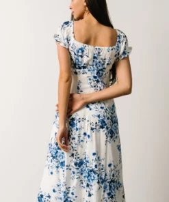 IBS Sandy Midi Dress | Blue + White Floral 16 IBS Sandy Midi Dress | Blue + White Floral