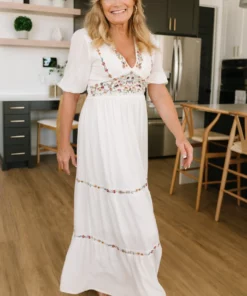IL Santa Fe Embroidered Dress | White Dresses 14 IL Santa Fe Embroidered Dress | White Dresses