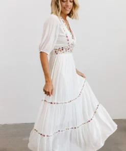 IL Santa Fe Embroidered Dress | White Dresses 21 IL Santa Fe Embroidered Dress | White Dresses