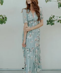 BB Custom Santorini Maxi Dress | Blue Floral Dresses 17 BB Custom Santorini Maxi Dress | Blue Floral Dresses