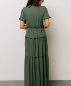 BB Custom Santorini Maxi Dress | Dusty Green Dresses