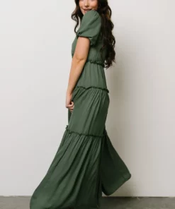 BB Custom Santorini Maxi Dress | Dusty Green Dresses