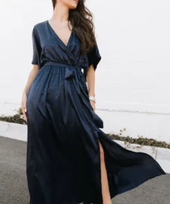BB Custom Savannah Print Kimono Maxi | Navy Dresses 12 BB Custom Savannah Print Kimono Maxi | Navy Dresses