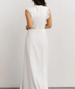 Soi Dresses Saya Wrap Maxi Dress | Off-White 12 Soi Dresses Saya Wrap Maxi Dress | Off-White