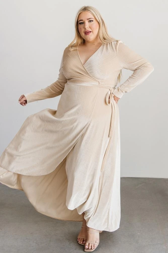 BB Custom Dresses Serena Shimmer Velvet Wrap Dress | Pearl 15 BB Custom Dresses Serena Shimmer Velvet Wrap Dress | Pearl