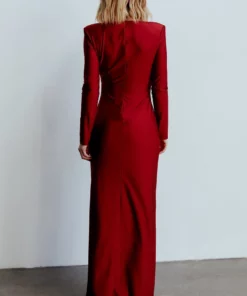 RR Dresses Seville Long Sleeve Gown | Burgundy 21 RR Dresses Seville Long Sleeve Gown | Burgundy