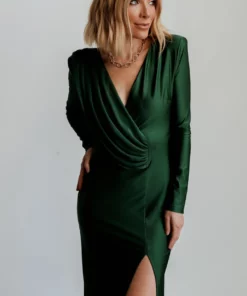 RR Seville Long Sleeve Gown | Green Dresses 26 RR Seville Long Sleeve Gown | Green Dresses