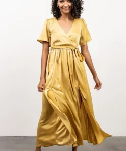 BB Custom Sicily Satin Maxi Dress | Yellow Dresses 15 BB Custom Sicily Satin Maxi Dress | Yellow Dresses