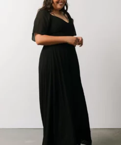 BB Custom Dresses Sierra Sweetheart Maxi Dress | Black