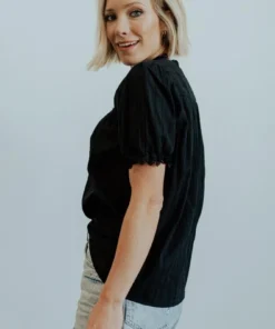 HAY Boho Sloane Button Top | Black