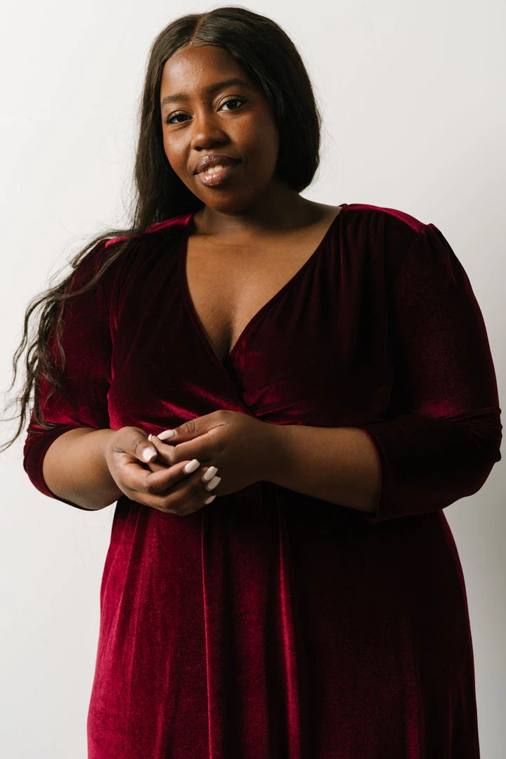 BB Custom Sofia Velvet Maxi Dress | Mulberry 11 BB Custom Sofia Velvet Maxi Dress | Mulberry