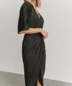 DD Solana Ruched Dress | Black Dresses 8 DD Solana Ruched Dress | Black Dresses