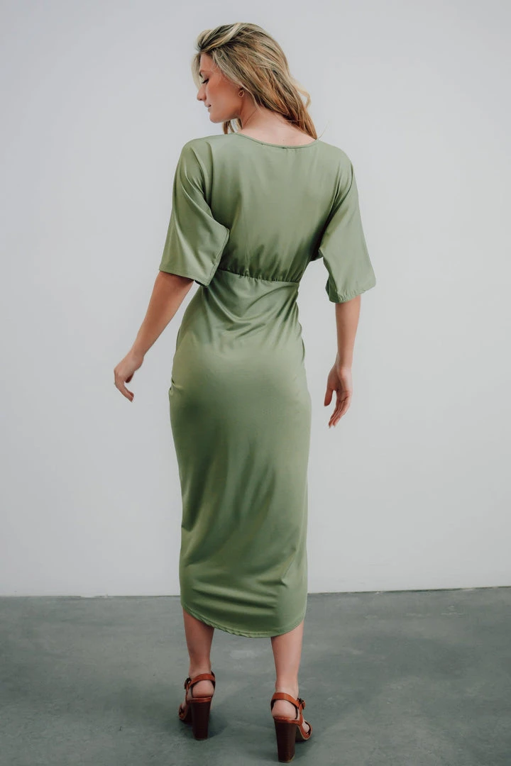 DD Dresses Solana Ruched Dress | Dusty Sage 5 DD Dresses Solana Ruched Dress | Dusty Sage
