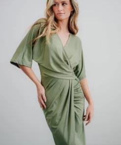 DD Dresses Solana Ruched Dress | Dusty Sage 14 DD Dresses Solana Ruched Dress | Dusty Sage