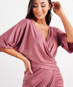 DD Solana Ruched Dress | Orchid Dresses