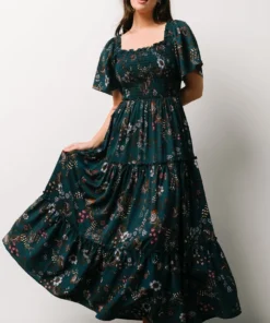 BB Custom Southampton Smocked Maxi Dress | Jade Blossom Dresses 15 BB Custom Southampton Smocked Maxi Dress | Jade Blossom Dresses
