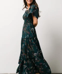 BB Custom Southampton Smocked Maxi Dress | Jade Blossom Dresses 13 BB Custom Southampton Smocked Maxi Dress | Jade Blossom Dresses