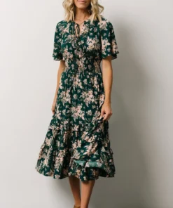 BB Custom Spell Boho Midi Dress | Topaz + Blush Floral