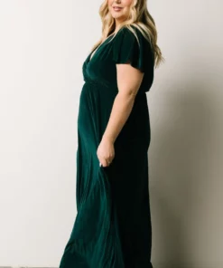 BB Custom Dresses Sulzen Velvet Maxi Dress | Deep Topaz 25 BB Custom Dresses Sulzen Velvet Maxi Dress | Deep Topaz