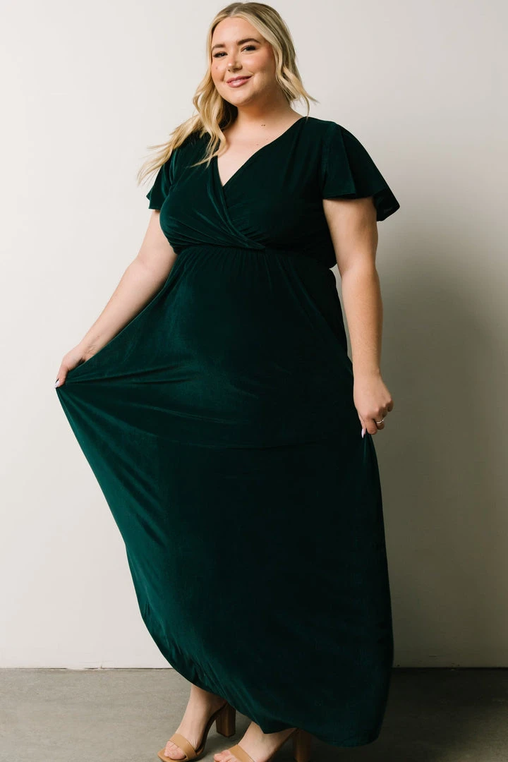 BB Custom Dresses Sulzen Velvet Maxi Dress | Deep Topaz 7 BB Custom Dresses Sulzen Velvet Maxi Dress | Deep Topaz