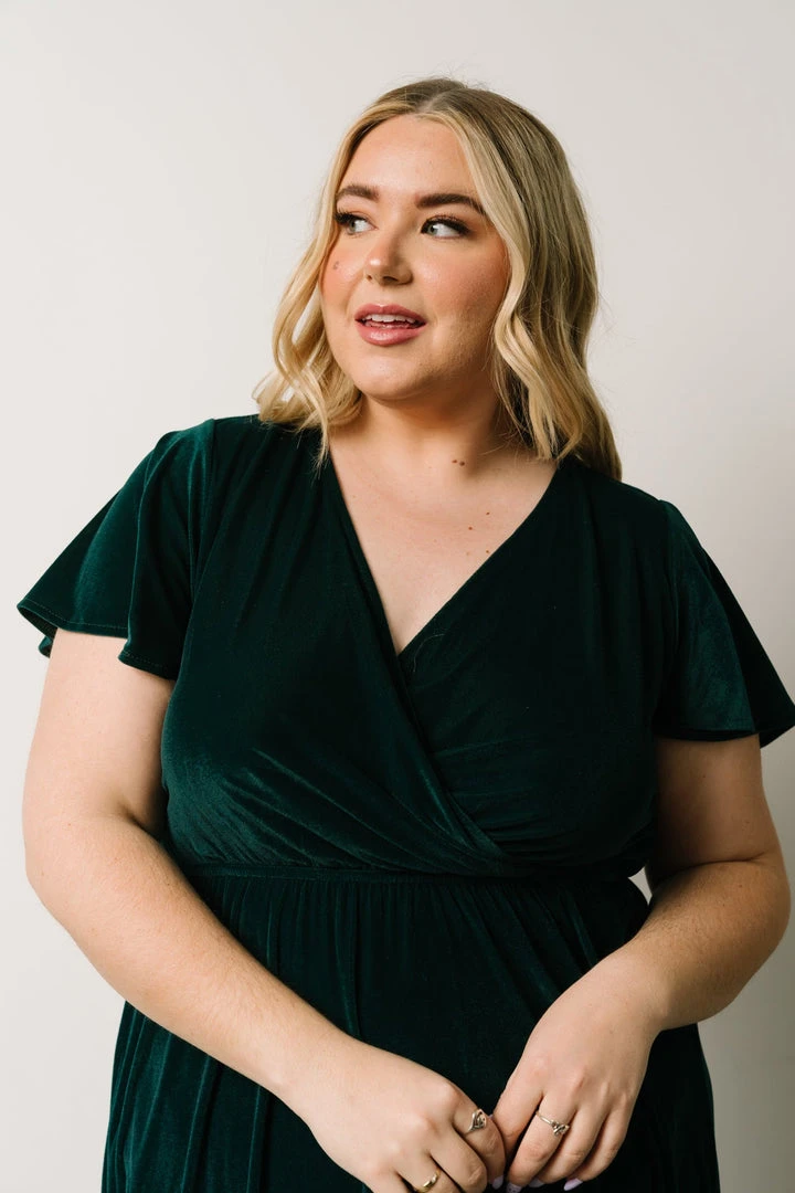 BB Custom Dresses Sulzen Velvet Maxi Dress | Deep Topaz 14 BB Custom Dresses Sulzen Velvet Maxi Dress | Deep Topaz