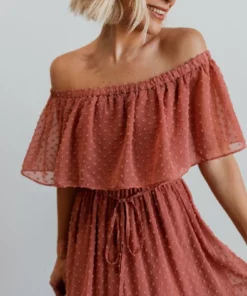 BB Custom Swiss Dot Maxi Dress | Dusty Mauve 21 BB Custom Swiss Dot Maxi Dress | Dusty Mauve